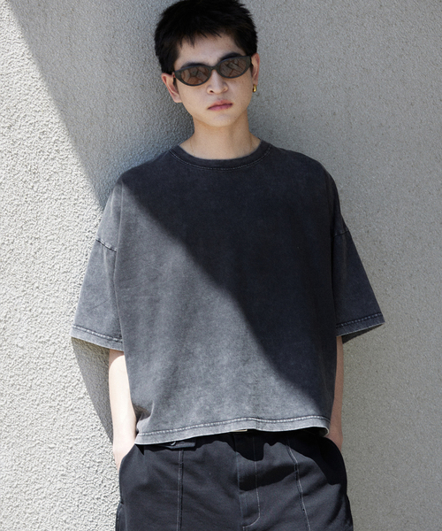 ルーズフィット クロップドTシャツ（Tシャツ/カットソー