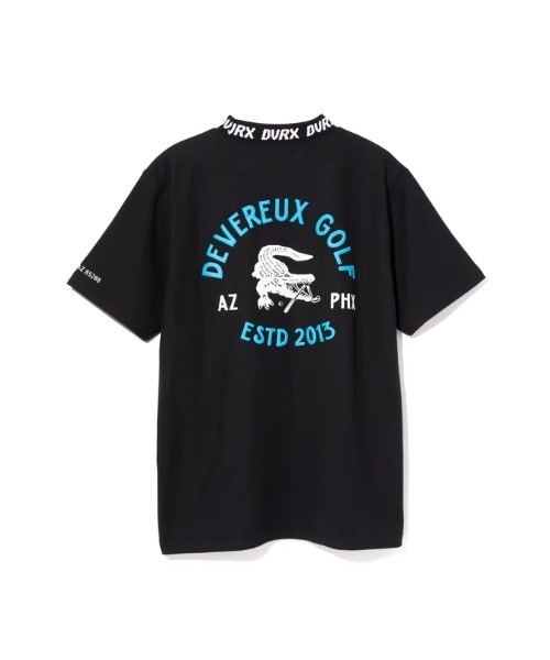 DEVEREUX GOLF｜デヴァローゴルフのTシャツ/カットソー（ブラック/黒色