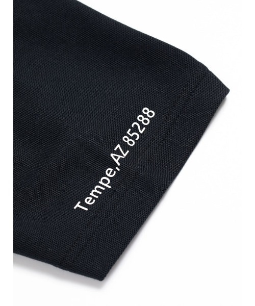 DEVEREUX GOLF（デヴァローゴルフ）の「Classic Logo Rib モックネッククロコTシャツ（Tシャツ/カットソー・メンズ・オレンジ/アクア/ホワイト/ブラック・MEDIUM/LARGE/SMALL/X-LARGE）」の12枚目の写真