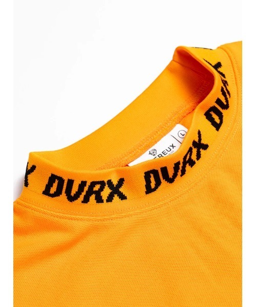 DEVEREUX GOLF（デヴァローゴルフ）の「Classic Logo Rib モックネッククロコTシャツ（Tシャツ/カットソー・メンズ・オレンジ/アクア/ホワイト/ブラック・MEDIUM/LARGE/SMALL/X-LARGE）」の14枚目の写真