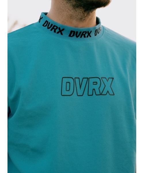 DEVEREUX GOLF（デヴァローゴルフ）の「Classic Logo Rib モックネッククロコTシャツ（Tシャツ/カットソー・メンズ・オレンジ/アクア/ホワイト/ブラック・MEDIUM/LARGE/SMALL/X-LARGE）」の22枚目の写真