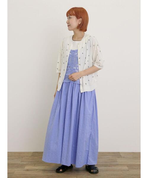ワンピース　さんまsama Samansa Mos2｜【MAISON KAYSER】三角巾付きワンピース【S/M