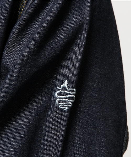 ALDIES（アールディーズ）の「Broadway Shirts シャンブレーシャツ（シャツ/ブラウス・メンズ・ネイビー/ブルー・MEDIUM/SMALL/LARGE）」の9枚目の写真