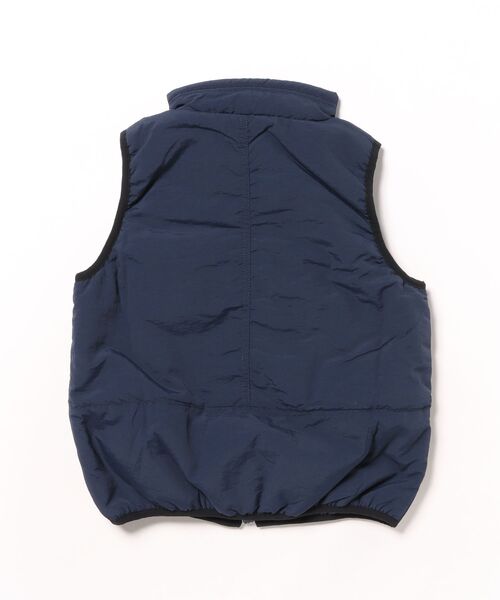 GROOVY COLORS（グルービーカラーズ）の「Nylon Taffeta Vest（ダウンベスト・キッズ・ネイビー・115/125）」の3枚目の写真