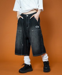 LTR DEPTH | LTR DEPTH/【25年春夏新作】ダブルニーロゴデニムショーツ(デニムパンツ)