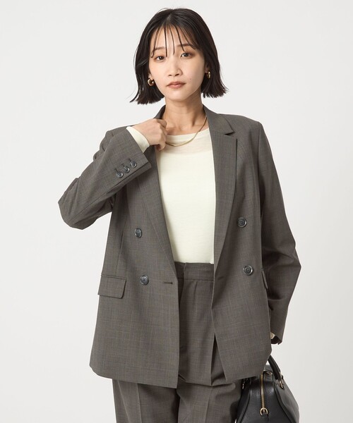 セール】カチリラ ダブル ジャケット -ウォッシャブル・ストレッチ