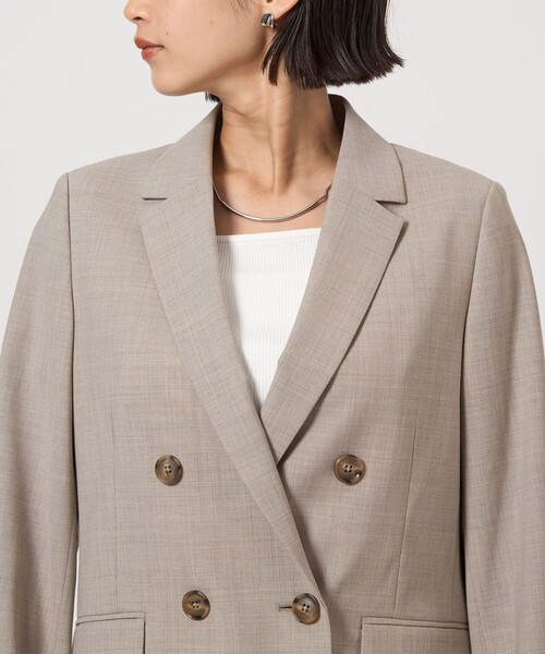 セール】カチリラ ダブル ジャケット -ウォッシャブル・ストレッチ