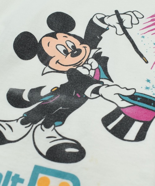 DISNEY VINTAGE(ディズニーヴィンテージ)の「【USED】90’s Disney ”Walt Disney World 20 Magical Years” キャラクター Tシャツ USA製(Tシャツ/カットソー・メンズ・ホワイト・ONE SIZE)」の3枚目の写真