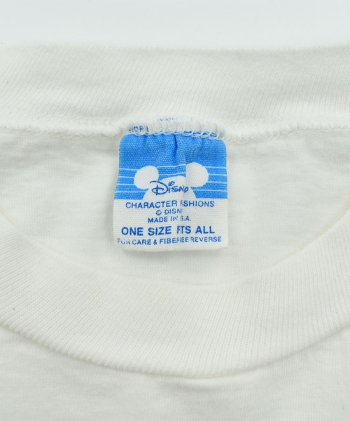 DISNEY VINTAGE(ディズニーヴィンテージ)の「【USED】90’s Disney ”Walt Disney World 20 Magical Years” キャラクター Tシャツ USA製(Tシャツ/カットソー・メンズ・ホワイト・ONE SIZE)」の4枚目の写真