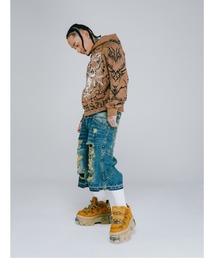 BREATH（ブレス）の「SUICIDE STUDS DENIM SHORTS（その他パンツ）」