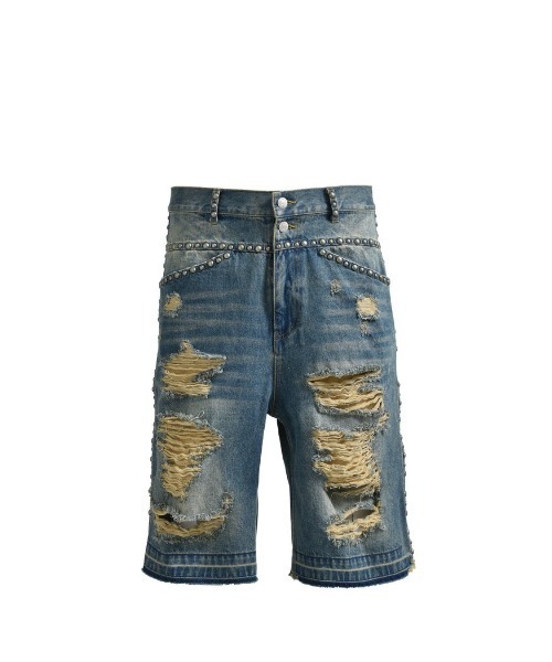 パンツ BREATH Suicide Studs Denim Shorts SUICIDE STUDS DENIM SHORTS（その他パンツ）｜BREATH（ブレス