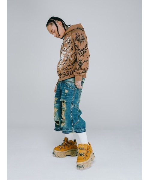 パンツ BREATH Suicide Studs Denim Shorts SUICIDE STUDS DENIM SHORTS（その他パンツ）｜BREATH（ブレス