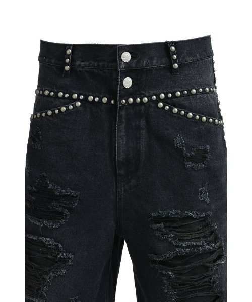 SUICIDE STUDS DENIM SHORTS（その他パンツ）｜BREATH（ブレス）の