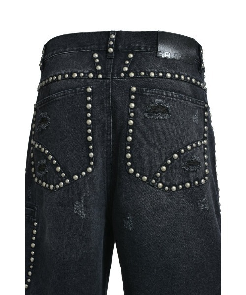 パンツ BREATH Suicide Studs Denim Shorts SUICIDE STUDS DENIM SHORTS（その他パンツ）｜BREATH（ブレス