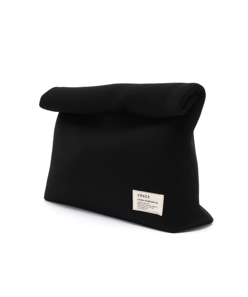 VENCEEXCHANGE（ヴァンスエクスチェンジ）の「ボンンディングクラッチバック       （クラッチバッグ・レディース・グレー/ブラック/ネイビー・FREE）」の4枚目の写真