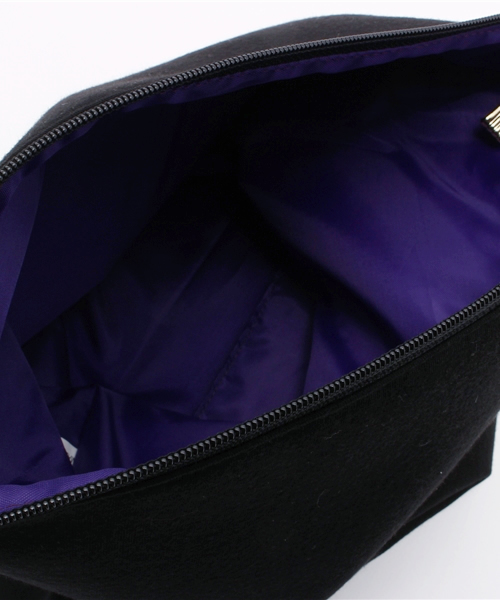 VENCEEXCHANGE（ヴァンスエクスチェンジ）の「ボンンディングクラッチバック       （クラッチバッグ・レディース・グレー/ブラック/ネイビー・FREE）」の9枚目の写真