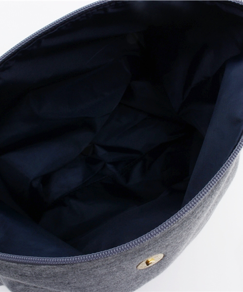 VENCEEXCHANGE（ヴァンスエクスチェンジ）の「ボンンディングクラッチバック       （クラッチバッグ・レディース・グレー/ブラック/ネイビー・FREE）」の10枚目の写真