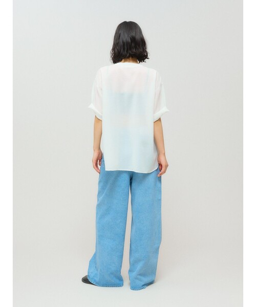 カーディガン MIDIUMISOLID for Ladies ハーフスリーブドローストリングカーディガン レディース セール】MIDIUMISOLID for Ladies ハーフスリーブドロー