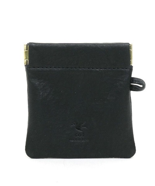 sot（ソット）の「sot（ソット）公式 YAORA バネ口 コインケース（コインケース・メンズ・ブラック・FREE）」の2枚目の写真