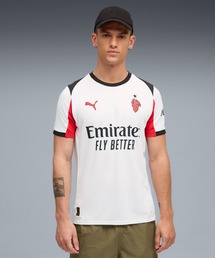 PUMA（プーマ）の「PUMA プーマ メンズ 2025-26 ACミラン アウェイ レプリカ 半袖 ユニフォーム（Tシャツ/カットソー）」