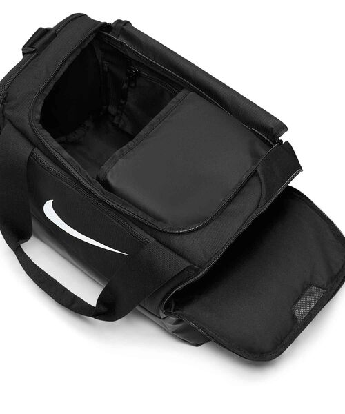 NIKE(ナイキ)の「ナイキ ブラジリア 9.5 トレーニングダッフルバッグ (XS、25L) / Nike Brasilia 9.5 Training Duffel Bag (Extra Small, 25L) DM3977-010 Black(ボストンバッグ・メンズ・ブラック・ONE SIZE)」の5枚目の写真