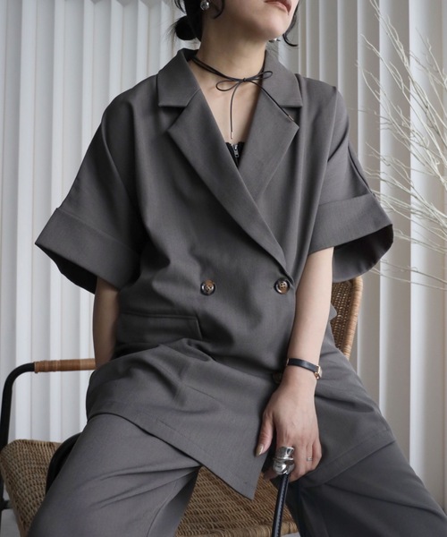 model：155cm. 着用サイズ：FREE