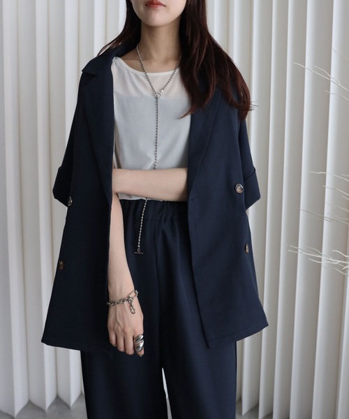 model：164cm. 着用サイズ：FREE