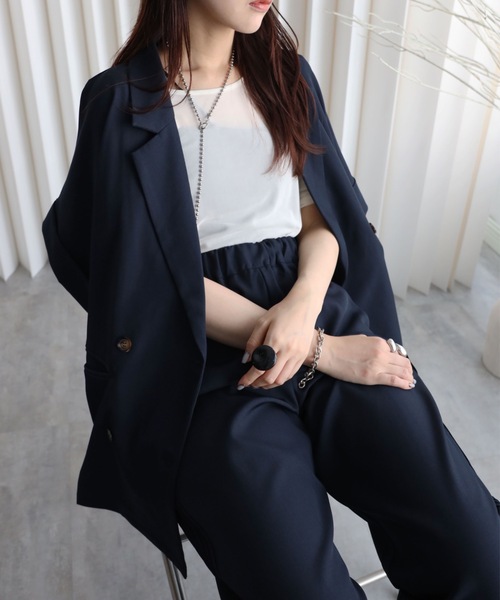 model：164cm. 着用サイズ：FREE