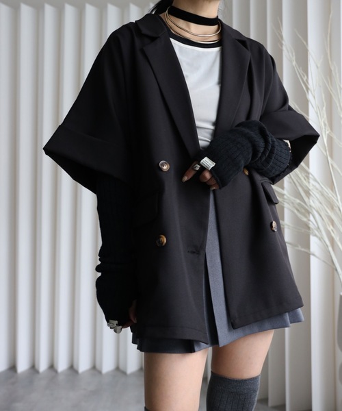 model：155cm. 着用サイズ：FREE