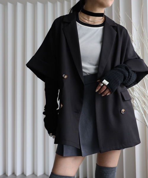 model：155cm. 着用サイズ：FREE