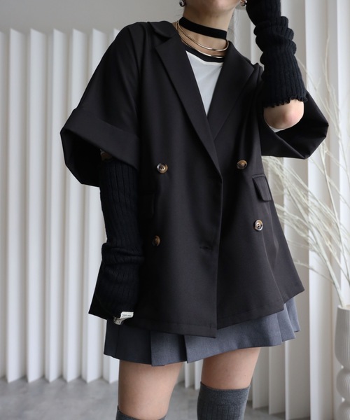 model：155cm. 着用サイズ：FREE
