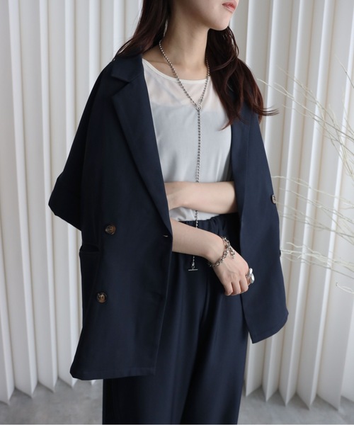 model：164cm. 着用サイズ：FREE