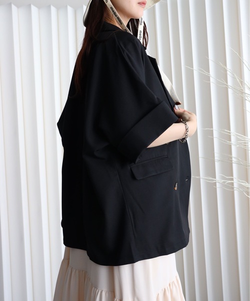 model：164cm. 着用サイズ：FREE