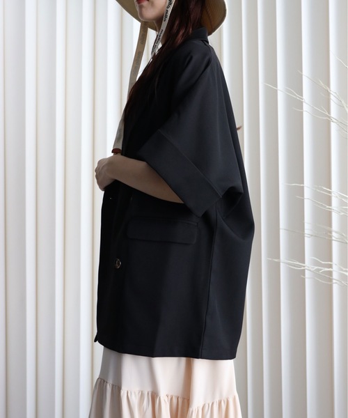 model：164cm. 着用サイズ：FREE