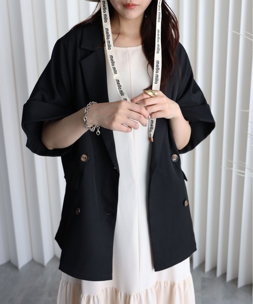 model：164cm. 着用サイズ：FREE
