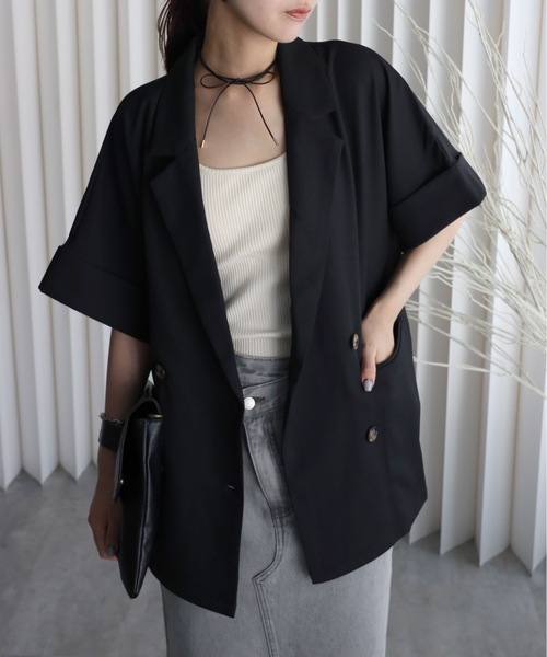 model：164cm. 着用サイズ：FREE