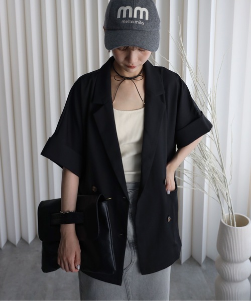 model：164cm. 着用サイズ：FREE