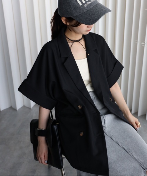 model：164cm. 着用サイズ：FREE