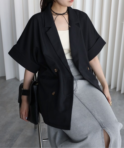 model：164cm. 着用サイズ：FREE
