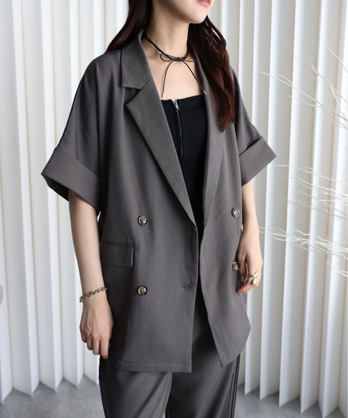 model：164cm. 着用サイズ：FREE