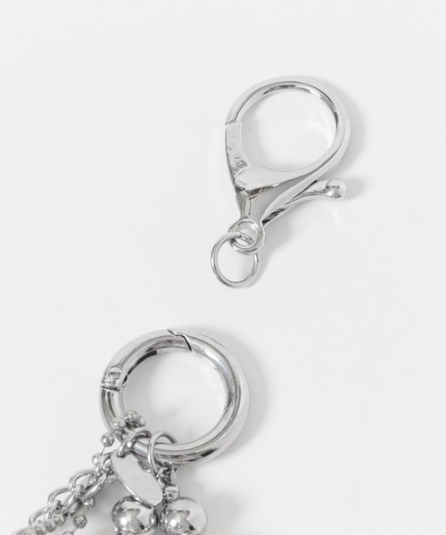 SMELLY（スメリー）の「クリアケースハートセットキーチェーン（キーホルダー・レディース・ホワイト/イエロー・-）」の10枚目の写真