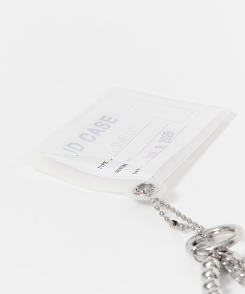 SMELLY（スメリー）の「クリアケースハートセットキーチェーン（キーホルダー・レディース・ホワイト/イエロー・-）」の12枚目の写真