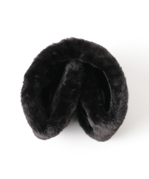 Ray BEAMS(レイビームス)の「フェイクファー イヤーマフ 25AW(イヤーマフ・レディース・ダークブラウン/ベージュ/ブラック・ONE SIZE)」の7枚目の写真