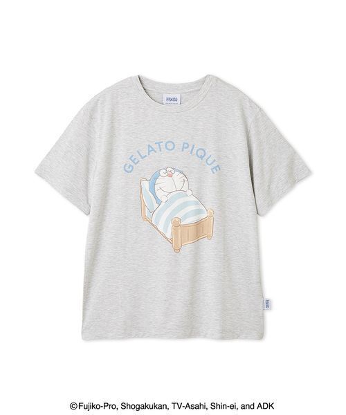 ドラえもん】【レディース】ワンポイントTシャツ（ルームウェア