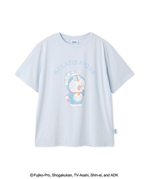 gelatopique ジェラートピケ　ドラえもんワンポイントT ドラえもん】【レディース】ワンポイントTシャツ(カットソー・T