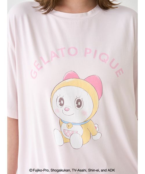 gelatopique ジェラートピケ　ドラえもんワンポイントT ドラえもん】【レディース】ワンポイントTシャツ(カットソー・T
