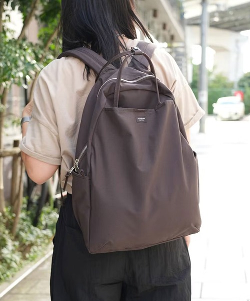 【美品】STANDARD SUPPLY ワラルー リュック　モカ STANDARD SUPPLY デイバック リュック スタンダードサプライ