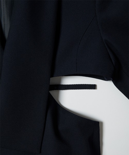 TELOPLAN(テーロプラン)の「【TELOPLAN】Pema Jacket / ペマジャケット(テーラードジャケット・レディース・ブラック/ブラウン・ONE SIZE)」の5枚目の写真