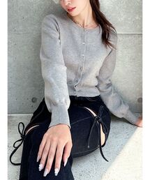 RESEXXY | クルーネックニットカーデ(カーディガン/ボレロ)