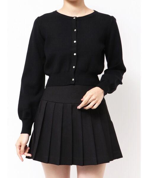 RESEXXY（リゼクシー）の「クルーネックニットカーデ（カーディガン/ボレロ・レディース・その他1/レッド/ブルー/ブラック/グレー・FREE）」の19枚目の写真